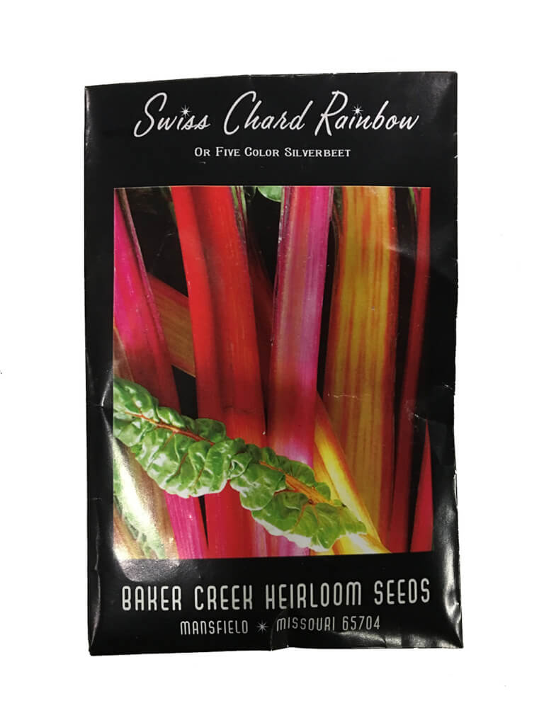 Growing and Harvesting Chard - seeds