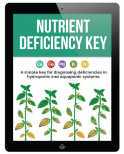 nutrient deficiency key