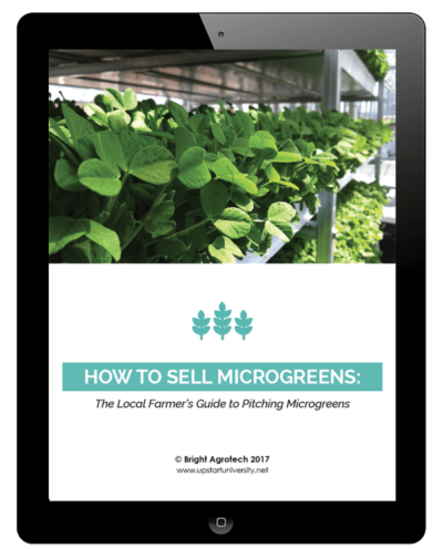 selling microgreens