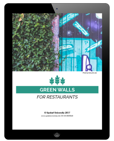 Green Walls for restaurants