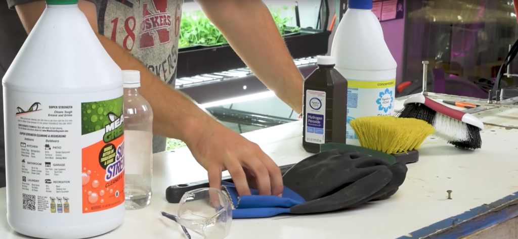 How to Sanitize and Sterilize Hydroponics - materials & tools